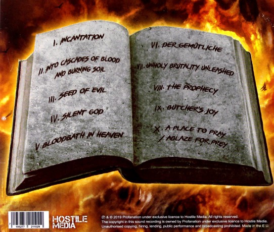 Profanation: Into Cascades Of Blood And Burning Soil [CD]