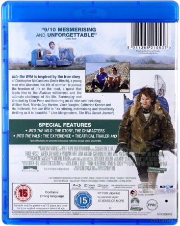 Into The Wild (Wszystko za życie) [Blu-Ray]