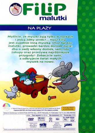 Filip Malutki: Na plaży [DVD]