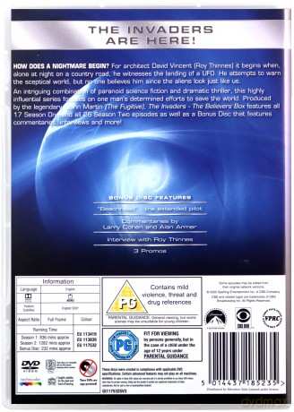 Invaders Complete Collection [13DVD]