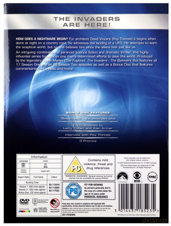 Invaders Complete Collection [13DVD]