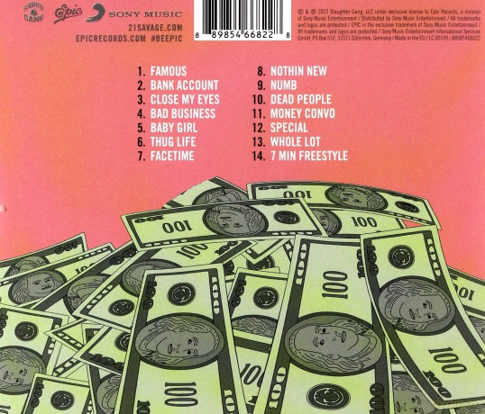 21 Savage: Issa Album [CD]