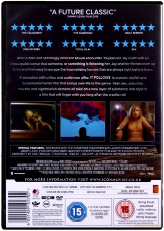 It Follows (Coś za mną chodzi) [DVD]