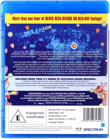The Beatles: It Was 50 Years Ago Today...(The Making Of Sergeant Pepper'S Lonely Hearts Club Band) [Blu-Ray]