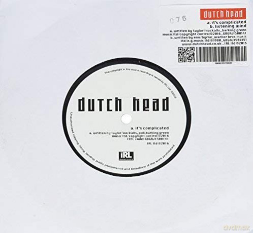 Dutch Head: It's Complicated [Winyl]