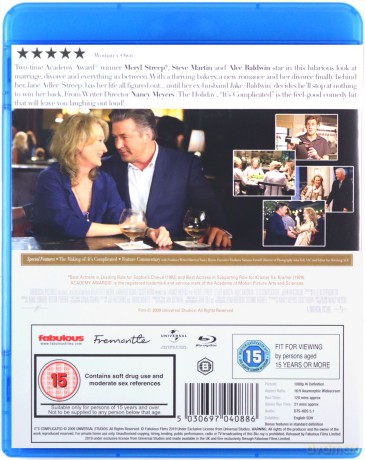Its Complicated (To skomplikowane) [Blu-Ray]