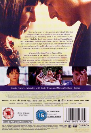 It'sonly The End Of The World (To tylko koniec świata) [DVD]