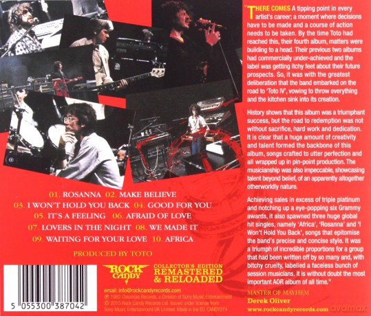 Toto: IV [CD]