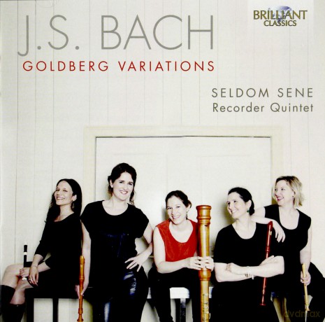 Seldome Sene Recorder Quintet: J.S. Bach: Goldberg Variations [CD]