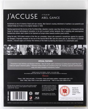 J'accuse (Oskarżam!) [Blu-Ray]+[DVD]