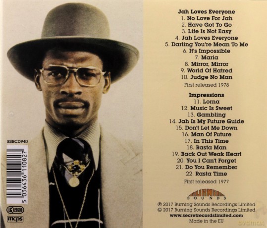 Leroy Smart: Jah Loves Everyone + Impressions [CD]
