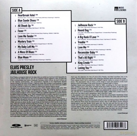 Elvis Presley: Jailhouse Rock [Winyl]