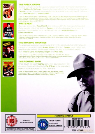 James Cagney Signature Collection: The Public Enemy | White Heat | The Roaring Twenties | The Fighting 69th [4DVD]