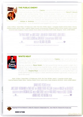 James Cagney Signature Collection: The Public Enemy | White Heat | The Roaring Twenties | The Fighting 69th [4DVD]