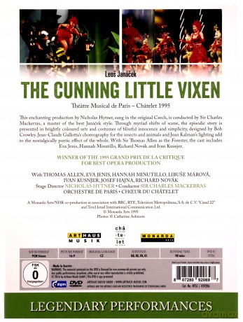 Janacek: Janacekcunning Little Vixen [DVD]