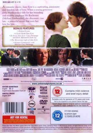 Jane Eyre [DVD]