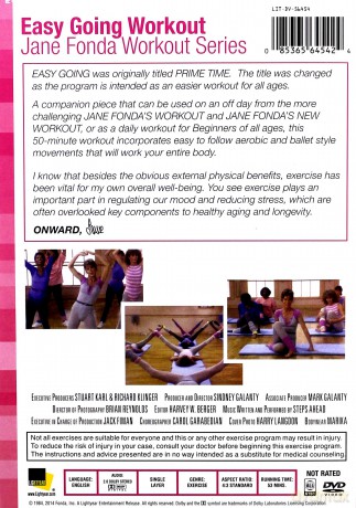 Jane Fonda: Jane Fondas Easy Going Workout [DVD]