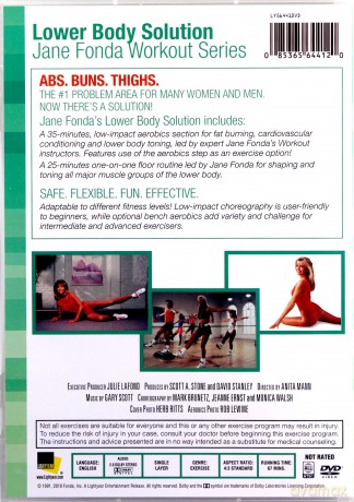 Jane Fonda: Jane Fondas Lower Body Solution [DVD]
