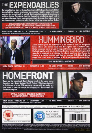 Jason Statham Triple Pack [3DVD]