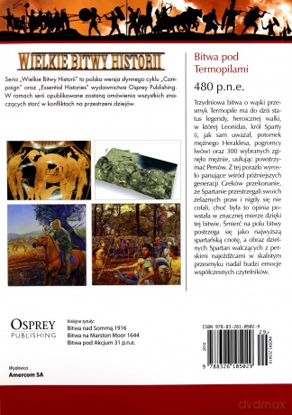 Wielkie Bitwy Historii 29: Bitwa pod Termopilami 480 p.n.e. [KSIĄŻKA]+[DVD]