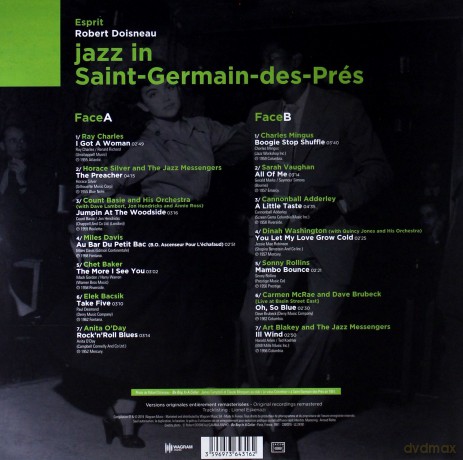 Jazz In Saint-Germain-Des-Pres (Coloured) [Winyl]
