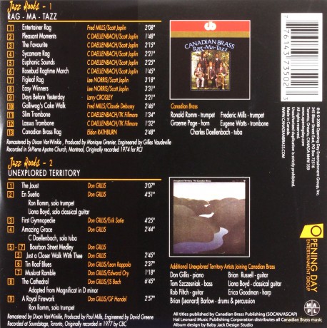 Canadian Brass: Jazz Roots [2CD]