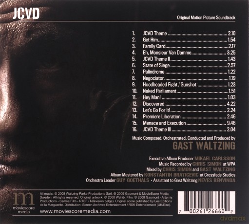 Jcvd soundtrack (Gast Waltzing) [CD]