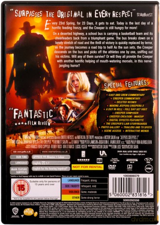 Jeepers Creepers 2 (Smakosz 2) [DVD]