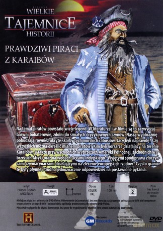 Wielkie Tajemnice Historii: Prawdziwi Piraci z Karaibów [DVD]