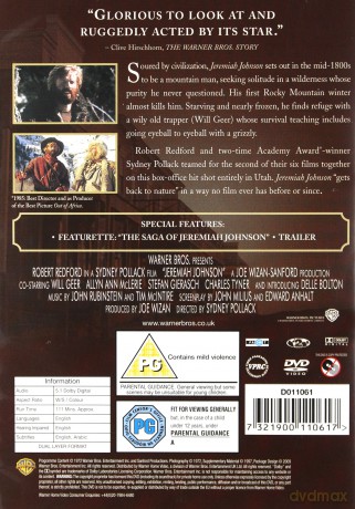 Jeremiah Johnson [DVD]