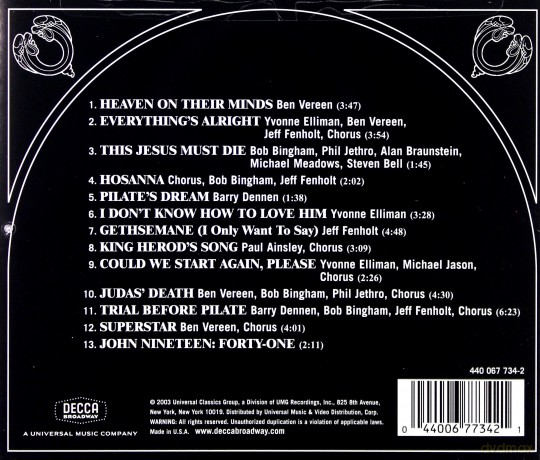 Jesus Christ Superstar [CD]