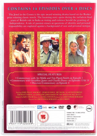 Jewel In The Crown The Complete Series (Klejnot w koronie) [4DVD]