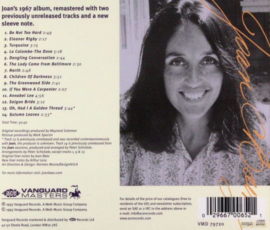 Joan Baez: Joan [CD]