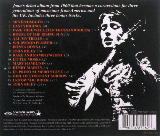 Joan Baez: Joan Baez [CD]