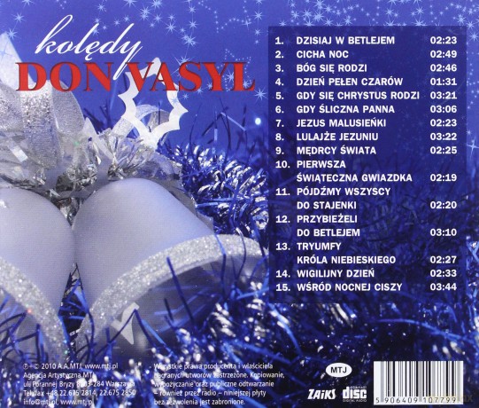 Don Wasyl: Kolędy [CD]