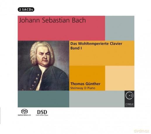 Thomas Gunther Steinway D Piano: Johann Sebastian Bach The Welltempered Piano Part I Bwv 846869 24 Preludes And Fugues [2CD]