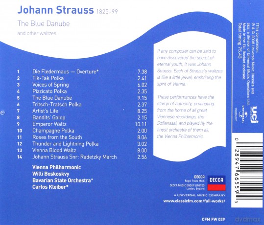 Johann Strauss [CD]