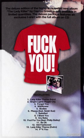 Cee Lo Green: Lady Killer [CD]+[T-Shirt]