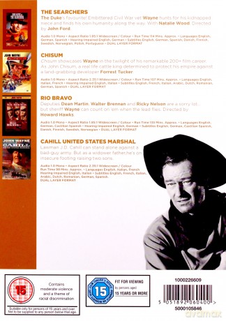 John Wayne Signature Collection [4DVD]