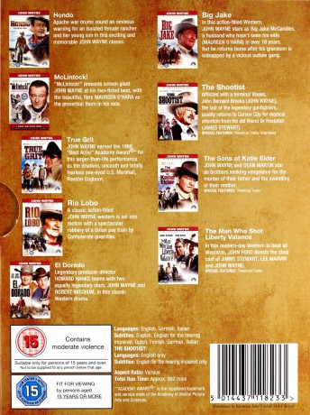John Wayne Westerns Coll [9DVD]