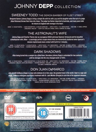 Johnny Depp - 4 Film Collection [4DVD]
