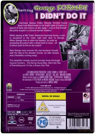 The George Formby Film Collection [DVD]