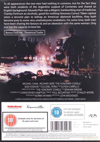 The Honorary Consul (Konsul honorowy) [DVD]