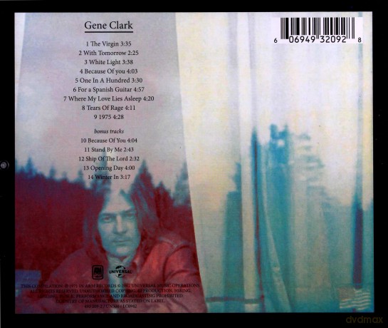 Gene Clark: Gene Clark (White Light) [CD]