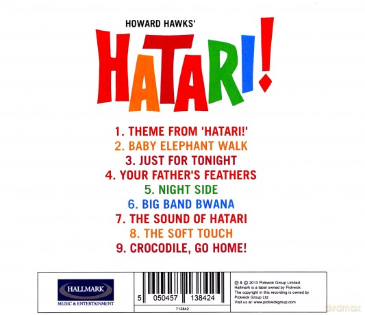 Hatari! soundtrack [CD]