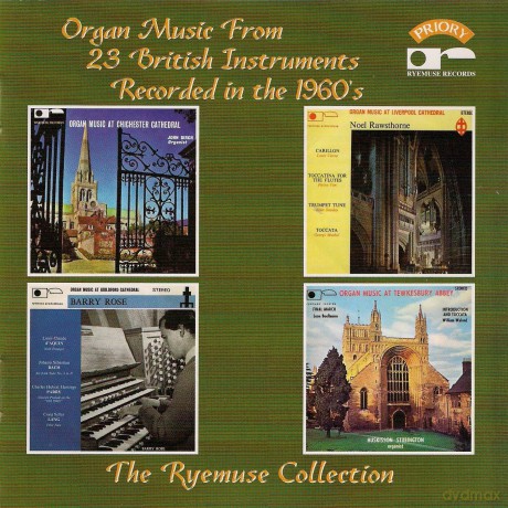Christopher Robinson: Historic Organ Music From 23 British Instruments - Recorded In The 1960s: Worcester Cathedral [CD]