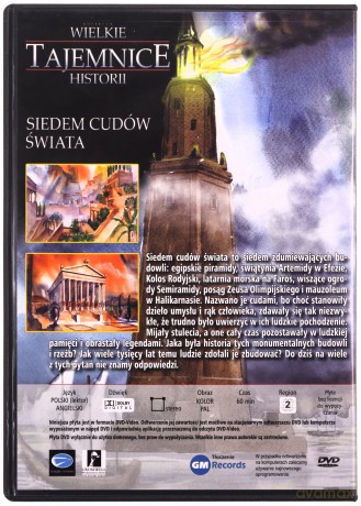 Wielkie Tajemnice Historii: Siedem Cudów Świata [DVD]