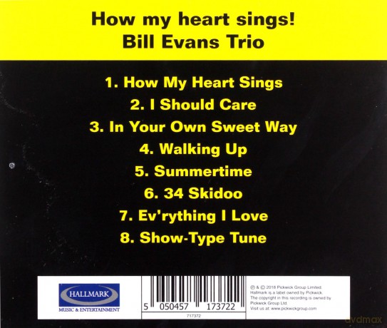 Bill Evans Trio: How My Heart Sings [CD]