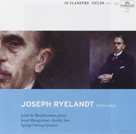 Joseph Ryelandt: In Flanders Fields 55: Joseph Ryelandt [CD]