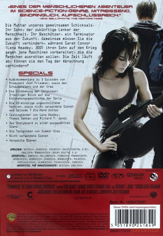 Terminator: Kroniki Sary Connor [3DVD]